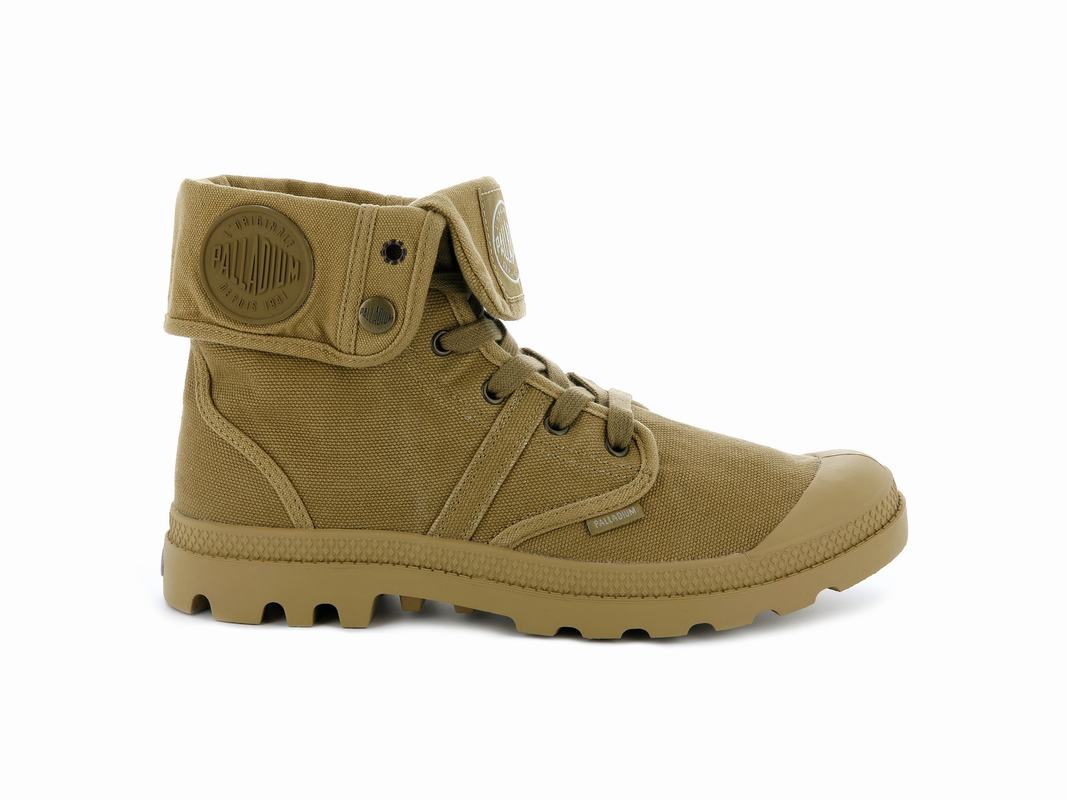 Palladium Pallabrousse Baggy Herren Stiefel DunkelKhaki ||168537-OBR||